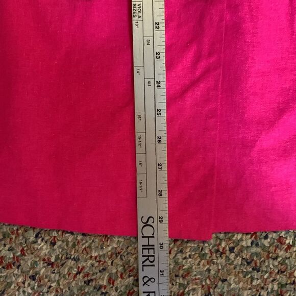 Vintage Brownstone Studio Pink Linen Blend Double-Breasted Women's Blazer Sz 12 - Picture 9 of 13